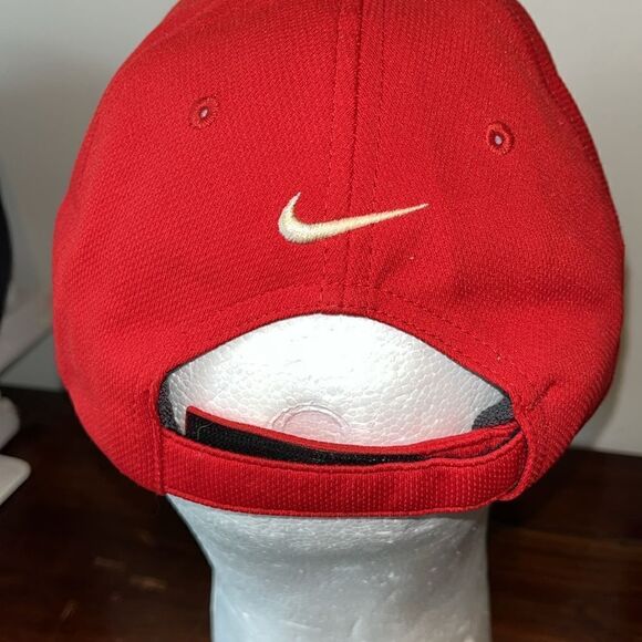 Nike Sunday Red Polyester swoosh The Players Tournament Golf Tournament cap hat - Picture 3 of 4